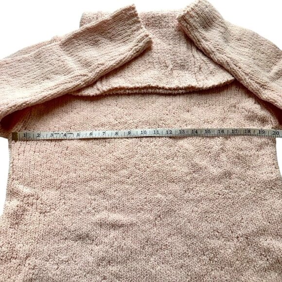 SML Sport Cozy Pink Women's Long Sleeve Oversized Pullover Sweater Size Medium - Picture 3 of 8